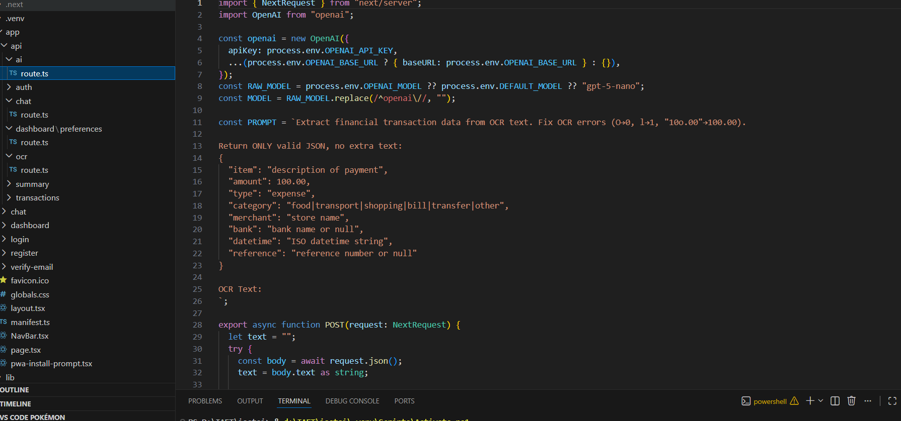 Slip Parsing Result